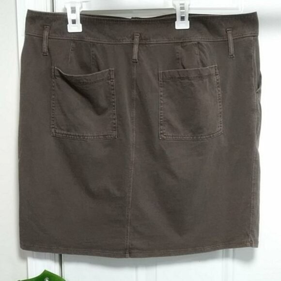 GAP Jersey Cotton Athleisure Tennis Stretch Low Rise Y2K Mini Skirt Women's L - Picture 7 of 13